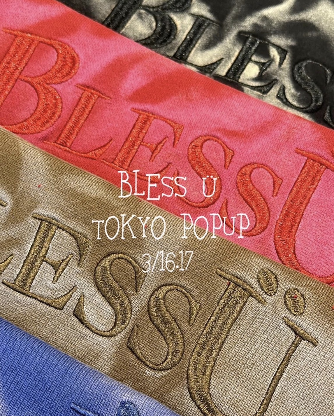 [BLESS U] POPUP STORE in東京