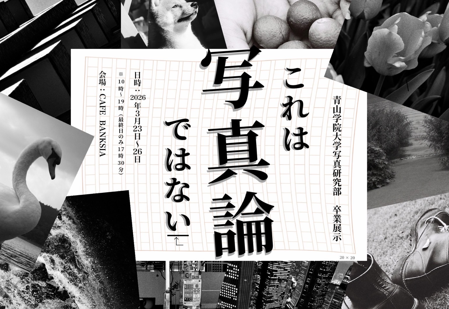 青山学院大学写真研究部 卒業展示 [これは写真論ではない]